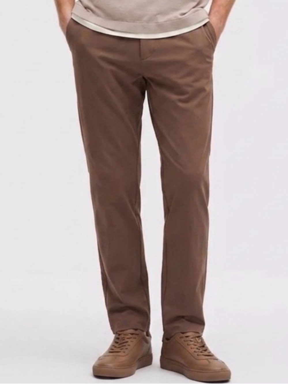 Lululemon Sz 30 ABC Slim Fit Brown Business Casual Trouser Pant